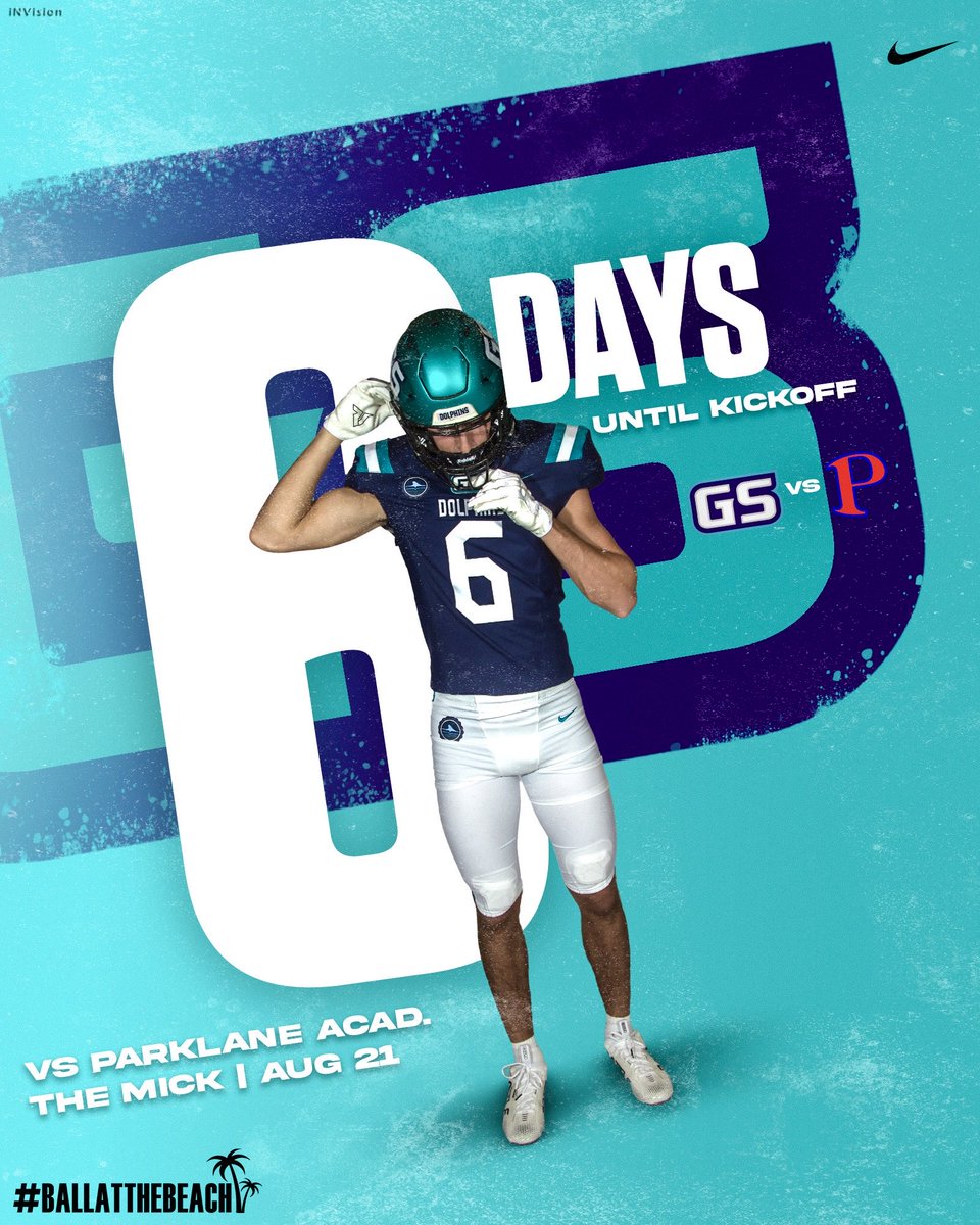 GSHSDolphins's tweet photo. 🔵🔵🔵🔵🔵🔵
🐬🏈🌊🚩🚩 https://t.co/IYxu3OzI3j