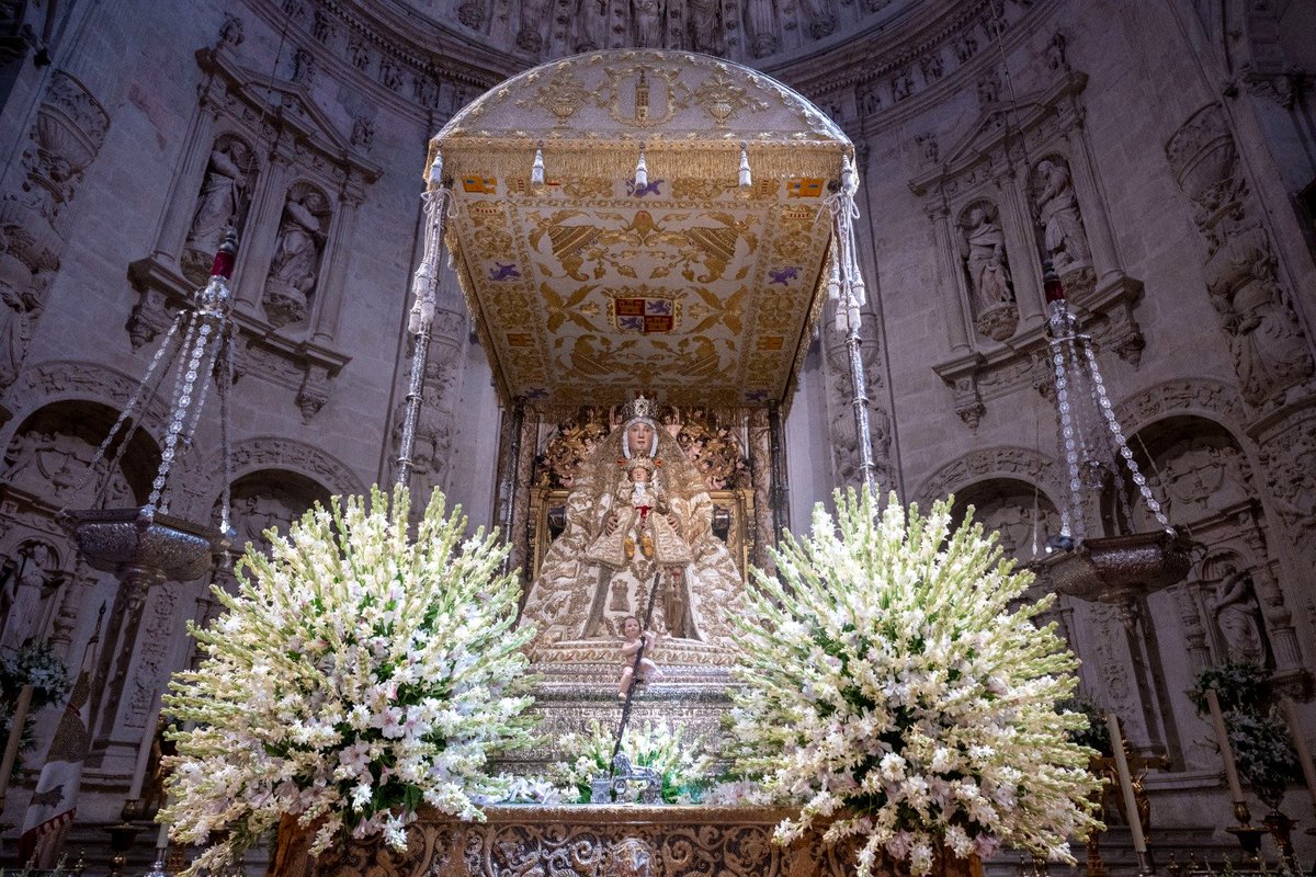 VirgenDeReyes's tweet photo. 🔹️La Virgen de los Reyes, preparada para la octava en la capilla Real

📷 @manueljrrechi

#VirgendelosReyes26 https://t.co/3AR3UlZQRS
