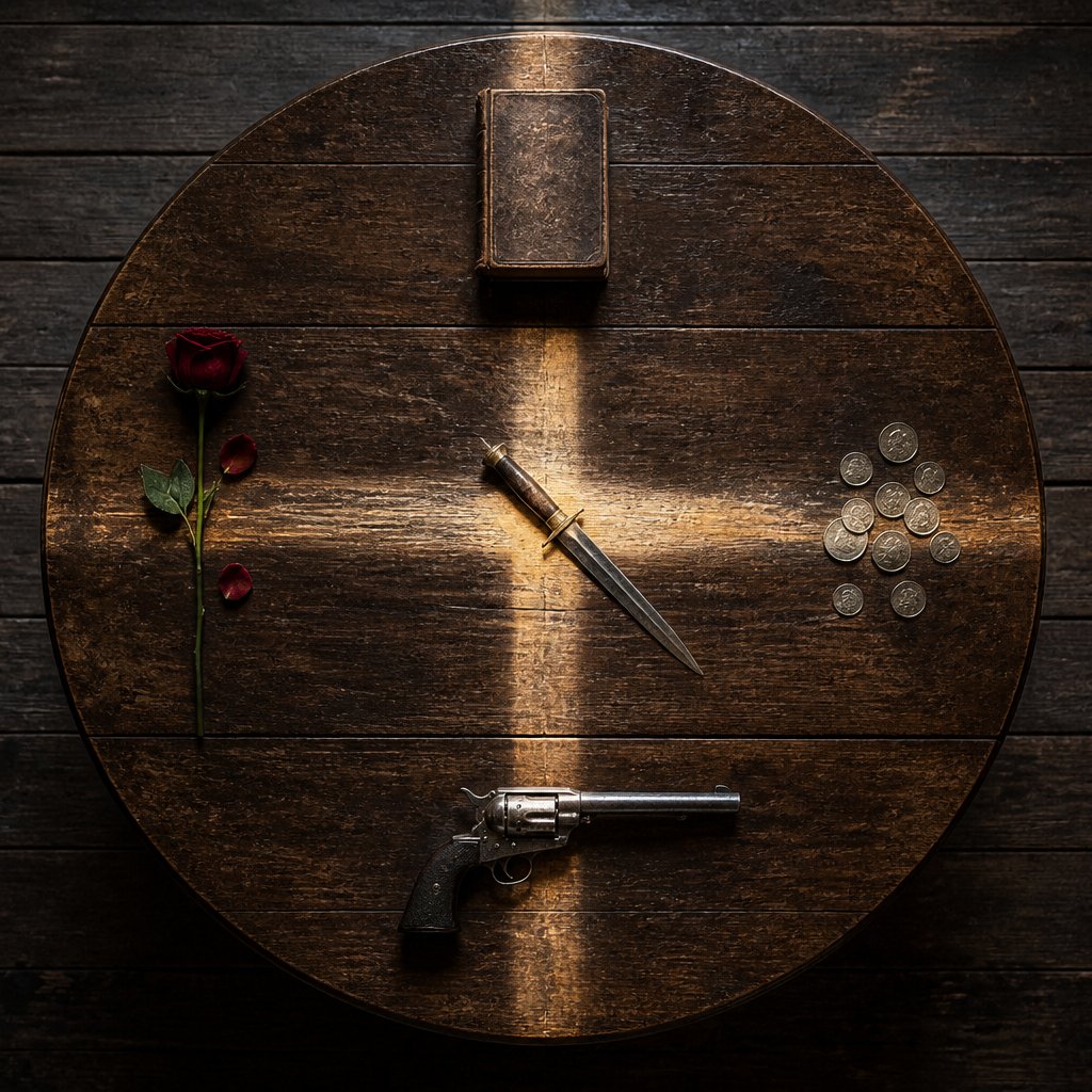 afuneralstar's tweet photo. "A cidade fronteiriça deles era como um horizonte de eventos. Onde amantes e fantasmas orbitam em silêncio. E ninguém escapa..." Vals Del Diablo, já em streaming.
