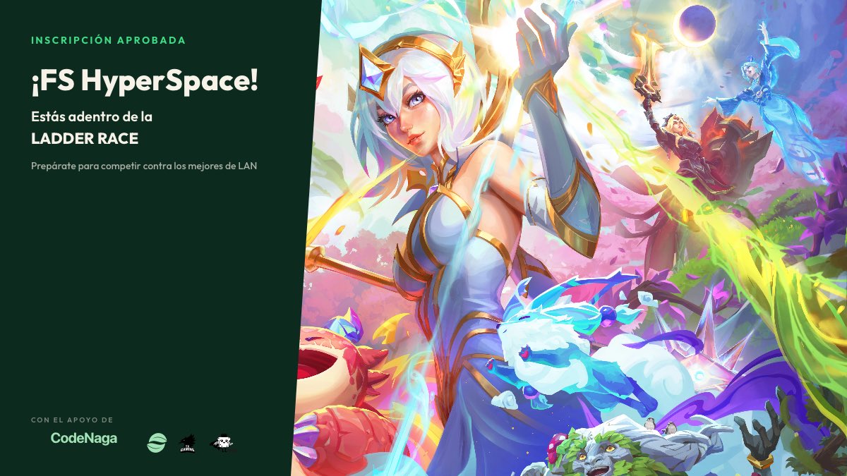 HyperSpaceLAN's tweet photo. We got a race on our hands. Desde dia 0 a darle con toda. Gracias por la invitacion! @TXesportsgaming @e_sportstourney https://t.co/hvj68gt6Au
