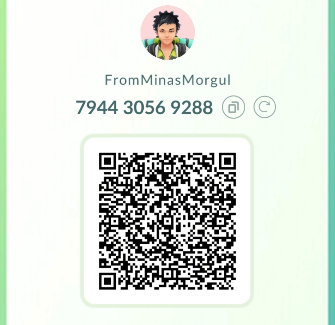 umpoucodeironia's tweet photo. If you're looking for friends in Pokémon GO, add me.

If you want to join remote raids, add me.

If you want to trade gifts, add me.

7944 3056 9288

#PokemonGO #PokemonGoFriends #PokemonGoFriendCode #PokemonGoRaids #PokemonGoAdd #Pokemon

Obrigado! 🇧🇷 https://t.co/OXvoBGgBcV