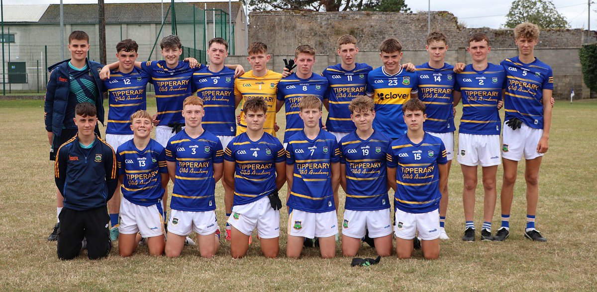 tippgamesdev's tweet photo. Tipp U16 Footballers enjoyed an in-house challenge match ahead of their Munster Championship campaign which starts this Saturday, 22nd August, in Waterford.
Many thanks to both @Fethard_GAA and @Fethardtownpark for the use of their facilities.
@TippfootballGAA @TipperaryGAA https://t.co/9i9Nilx8mP