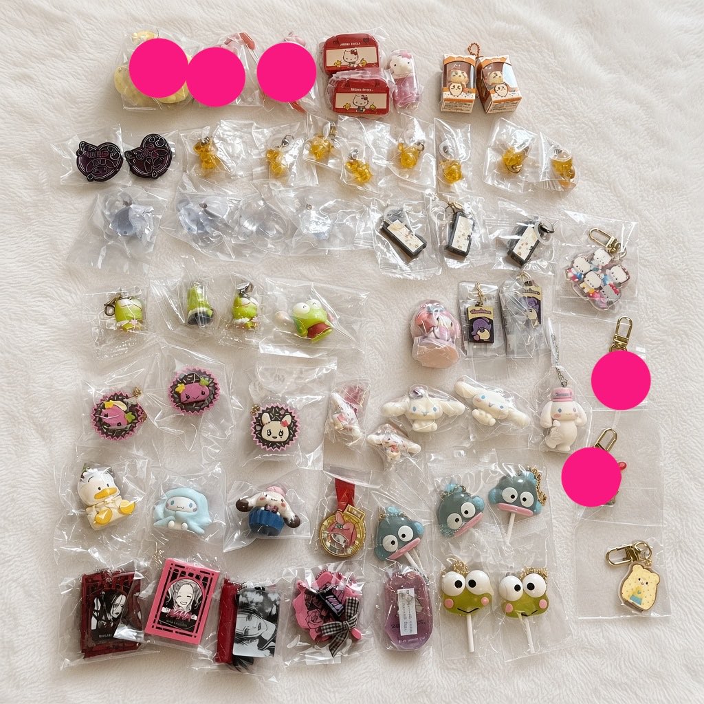 pxq19_'s tweet photo. 〖譲渡〗 めじるしアクセサリー ブルーロック

譲￤潔１、糸師２、千切３

求￤定価＋送料＋梱包費(5点ごとに100円)
または、同種 凪 との交換

1点〜お譲り可能です。もしお声掛けが重なる場合は、2枚目から合わせて引き取ってくれる方優先。
お気軽にお声掛けください୨୧⋆˙ https://t.co/OIGCNGI1jN