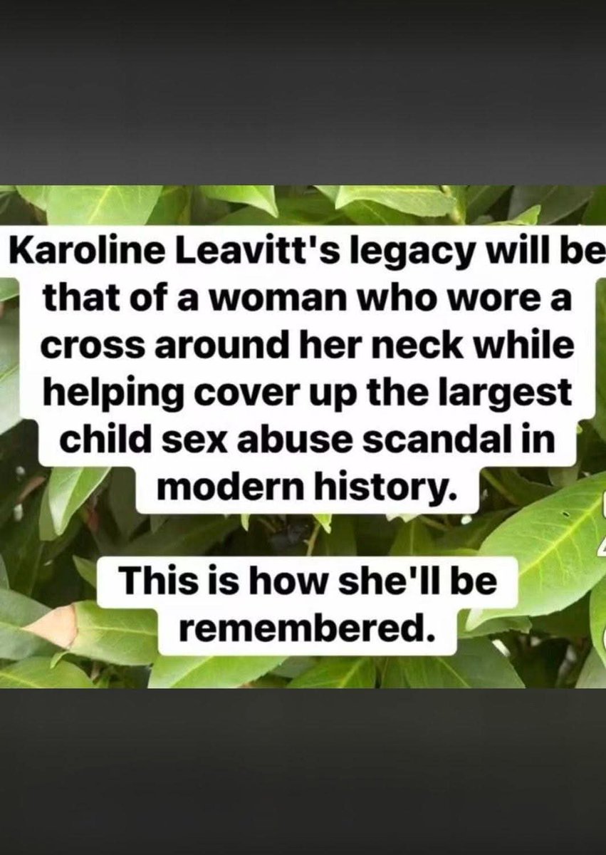 aannabosch's tweet photo. @PressSec Karoline Leavitt the pedophile protector :
#karolineleavitt #Trump #pedophile
#oedophileprotector #EpsteinCase #epstein 
#epsteinfiles #TraitorsOfAmerica https://t.co/1oe1fBB9FY
