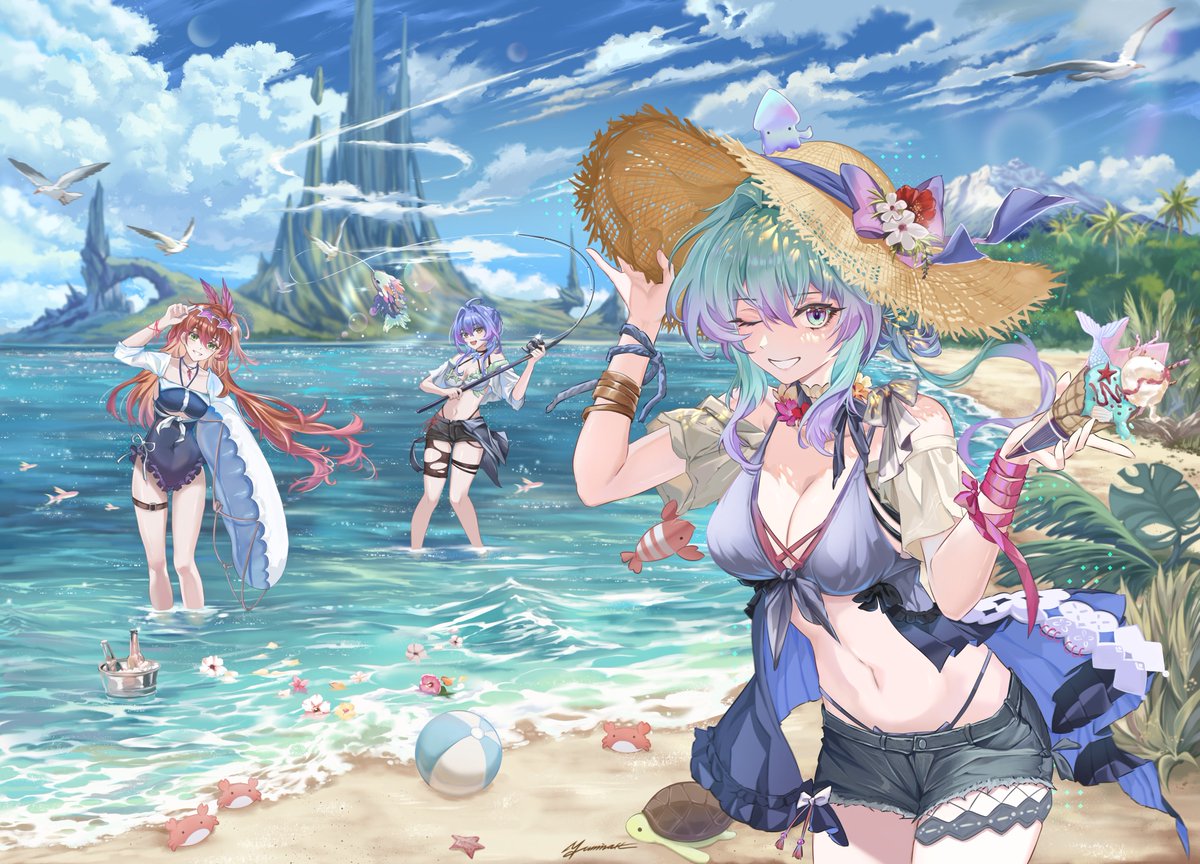yuumin7370's tweet photo. Summer 
#oc https://t.co/D2I19CTWbF