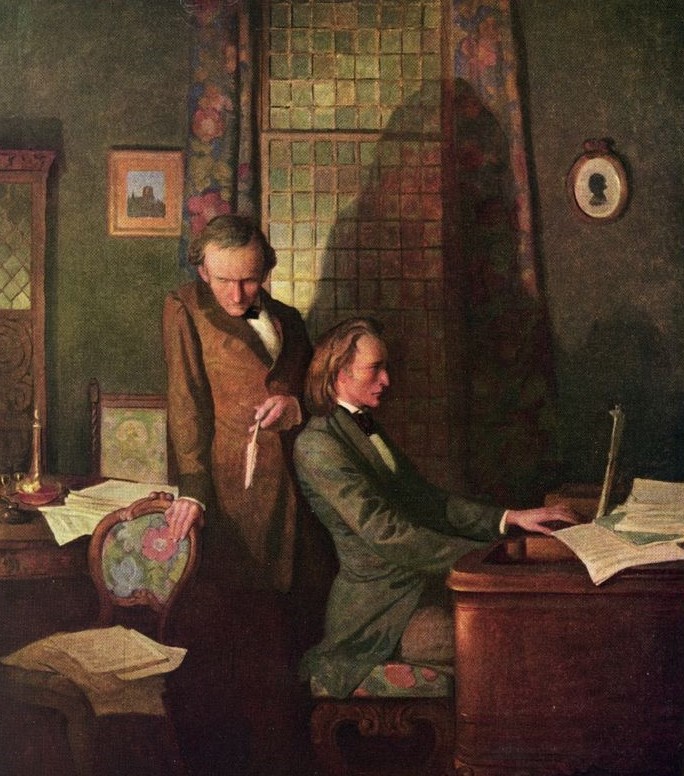 dagodubnos's tweet photo. Wagner and Liszt
- N.C. Wyeth, 1918 https://t.co/hu5dIsFBUS