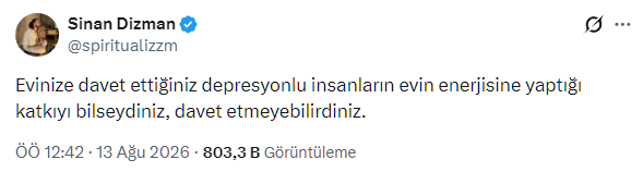 zekienesakkan's tweet photo. "Spiritüel rehber" imiş bu. Diyor ki, "Mutsuzluk hastalarıyla dostluk etme, onları kaderlerine terk et; yoksa senin de mutluluğun azalır." Bunu da çok kendisinden emin, üstten bir yerden söylüyor. Tüm dünyada hızla tırmanan hayvanlaşma trendinin bir nedeni de işte böyle tiplerin sikko sikko fikirlerine gösterilen teveccüh.