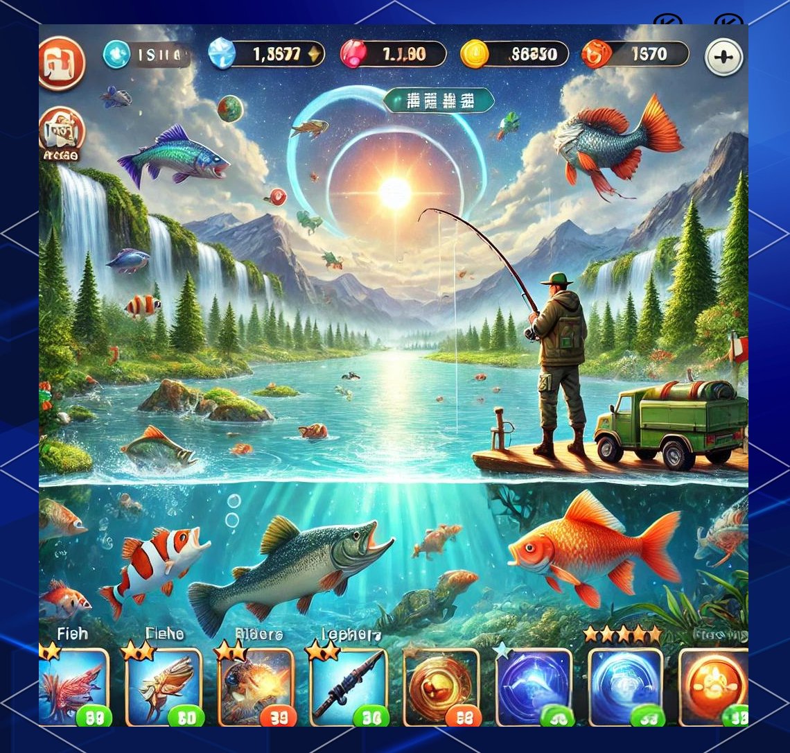 MarcellusB47469's tweet photo. Another grind session done! Leveled up my in-game fishing skill to 15 today  Gonna cash in those rare catches for new gear tomorrow.， https://t.co/FfIXhn5rEG