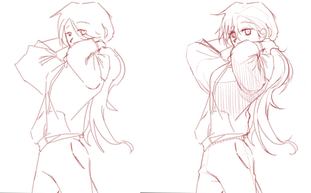 commu_guro's tweet photo. 그림 완성한게 없어서 수업때 피드백 해준거 올리기... https://t.co/6cntYZR1eS