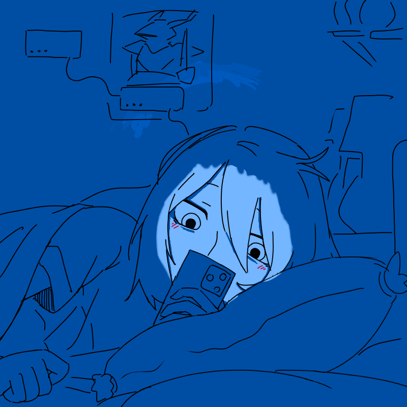 QHqJYPmhNXn765b's tweet photo. #deltarune #kriselle

* ...goodnight, Kris.
* ...goodnight, Noelle. https://t.co/daIyUEJBK0