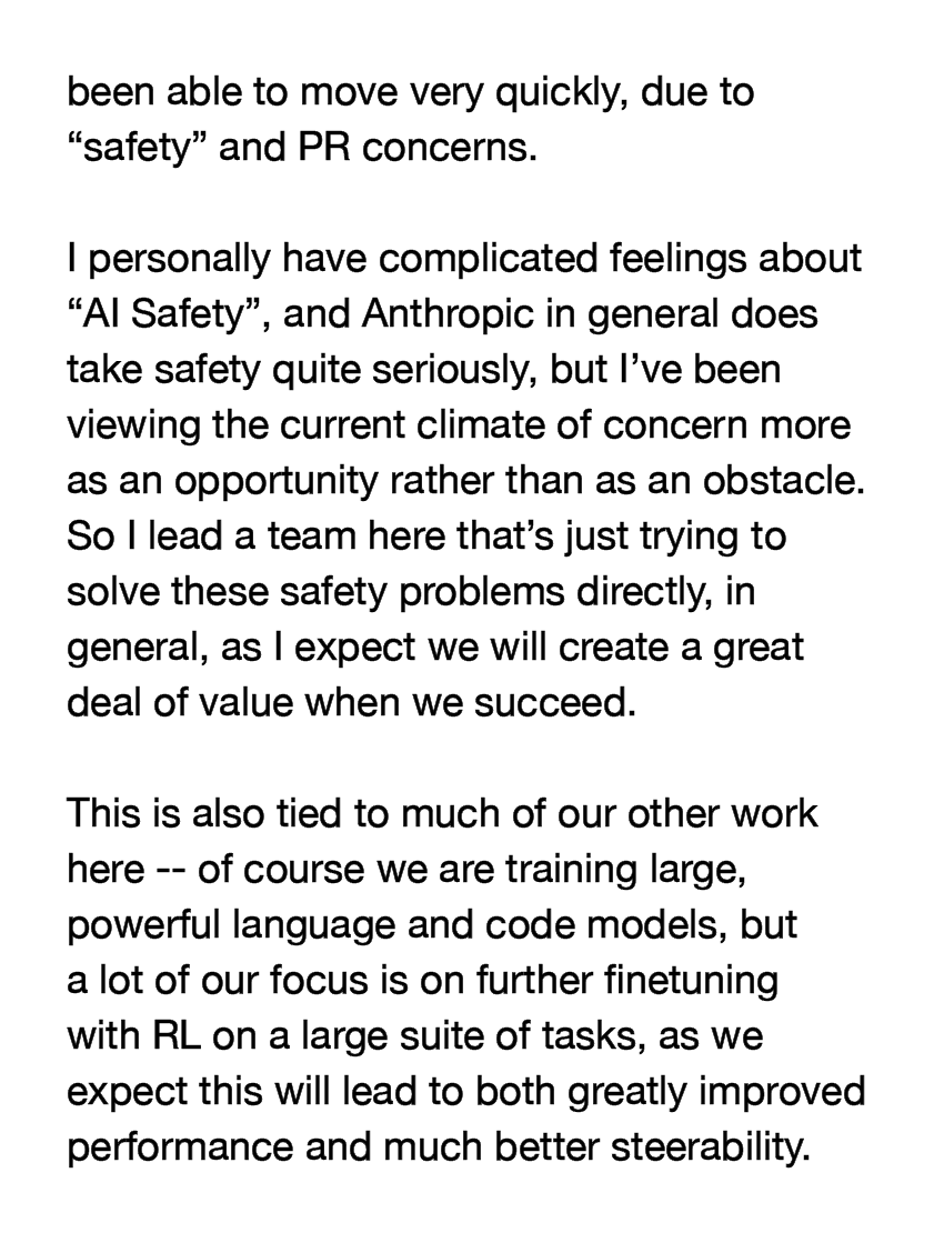TechEmails's tweet photo. Anthropic cofounder emails Noam Shazeer

November 21, 2021 https://t.co/NeR1gwyEHL