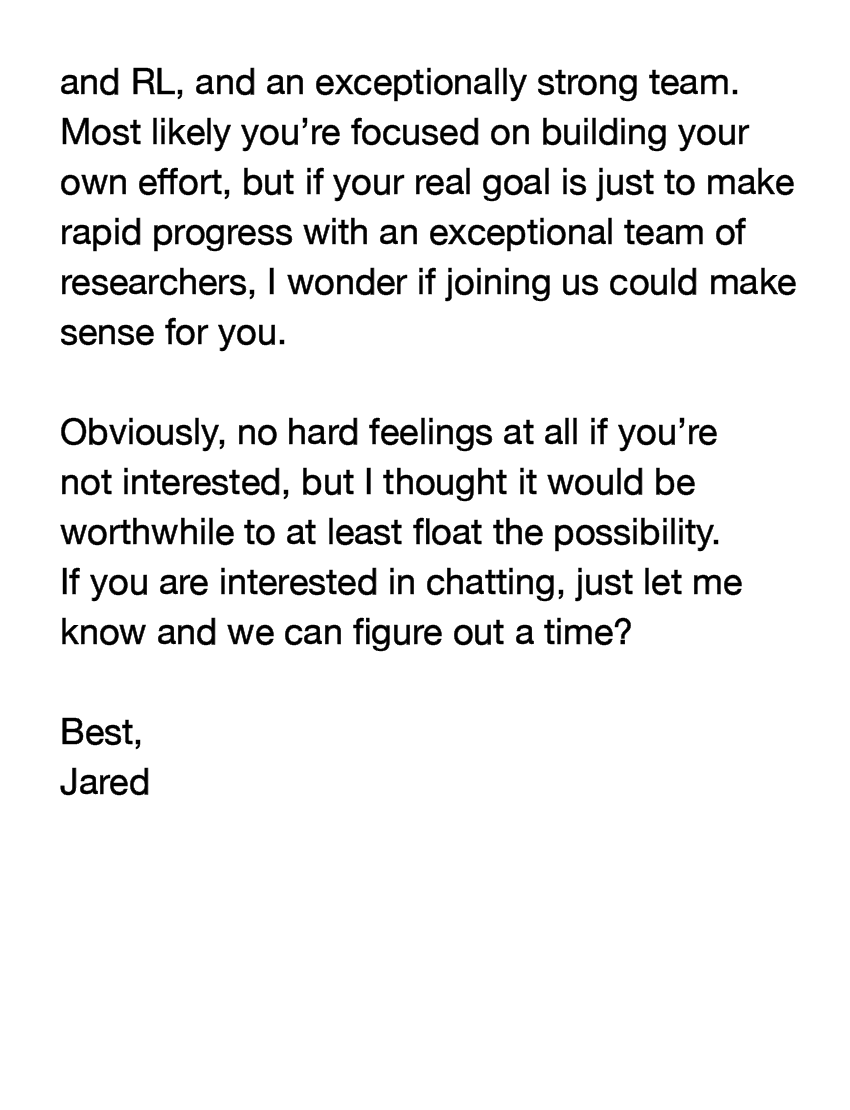 TechEmails's tweet photo. Anthropic cofounder emails Noam Shazeer

November 21, 2021 https://t.co/NeR1gwyEHL