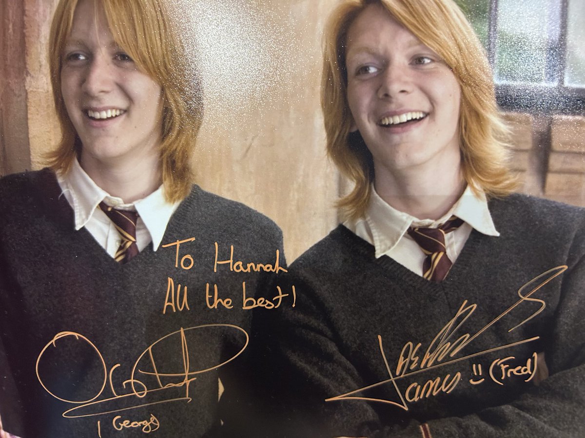 TimelordHannah's tweet photo. Fred and George ❤️ https://t.co/y1ch1INF7A
