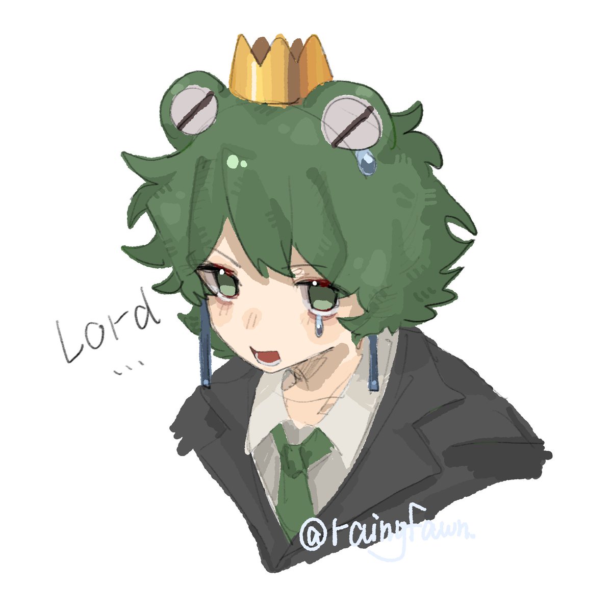 fawn_doodle's tweet photo. #froggydude https://t.co/19axwXY7o9