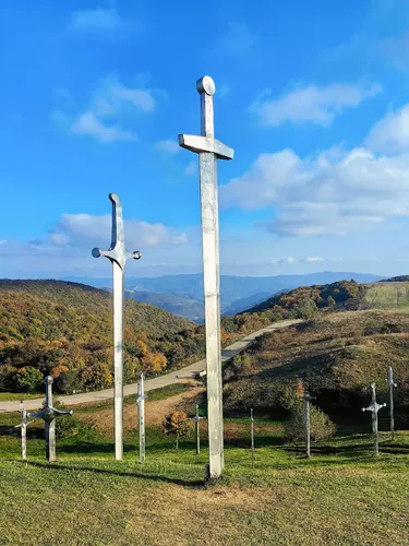 Brudda_Hao's tweet photo. @weltshchmerz I want to go visit that one space telescope in Armenia, that place looks straight out of kenshi. Honestly the entirety of the caucuses seems post apocalyptic with many of their monuments, Georgia is case in point https://t.co/u55O6Zdwu7