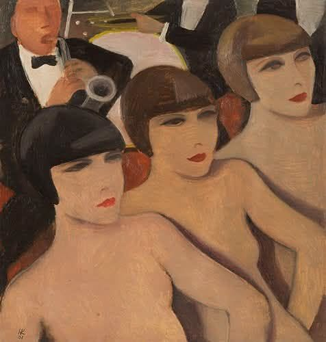 edwereddie's tweet photo. Varieté
by Karl Hauk, 1931
Oil on cardboard
60,6 cm x 58,2 cm
Private collection https://t.co/1r79Fhy5jU