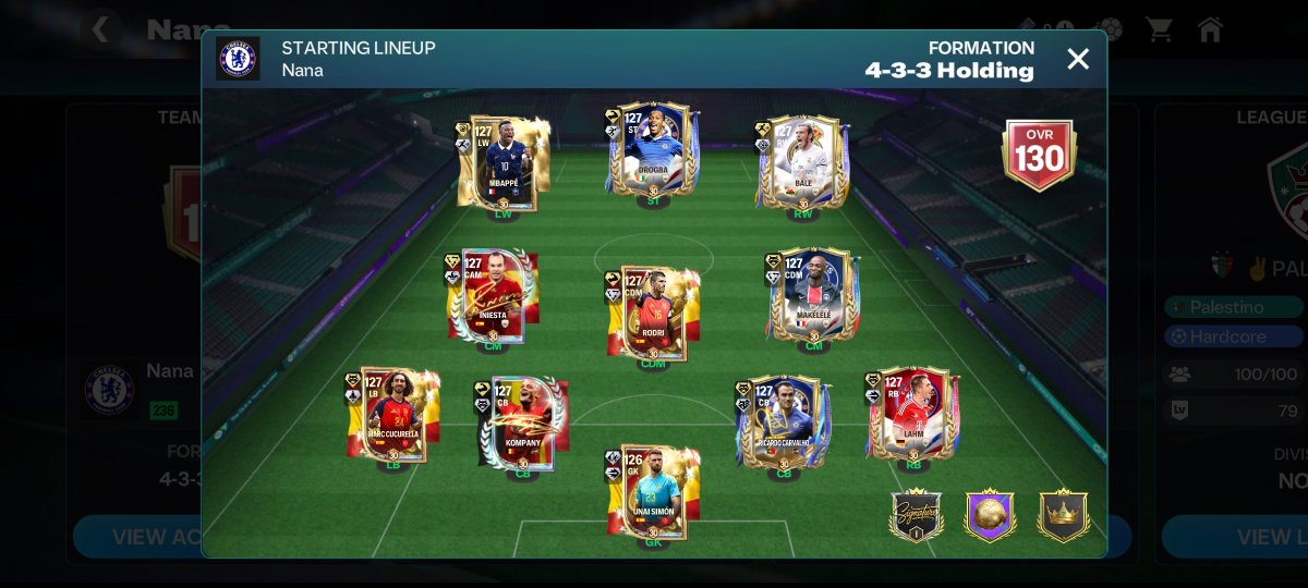 OBOchamp's tweet photo. @EASFCMOBILE Please fc mobile how does this two team match at all you guys are really wicked 🖤 https://t.co/oCpv7JYi1O