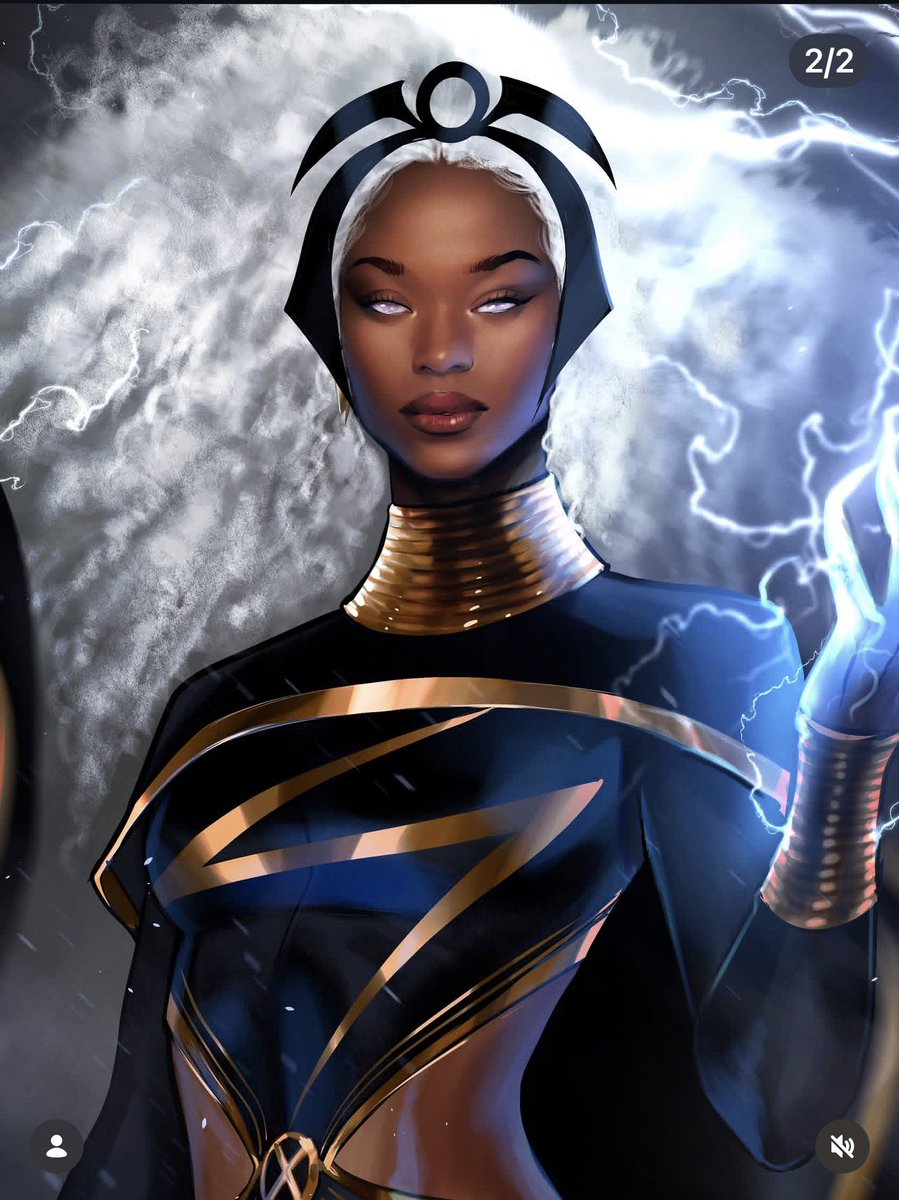 ThatComicFan3's tweet photo. Maya Boyd as Storm by Lucas Werneck⛈️ https://t.co/0uAl2yjFde