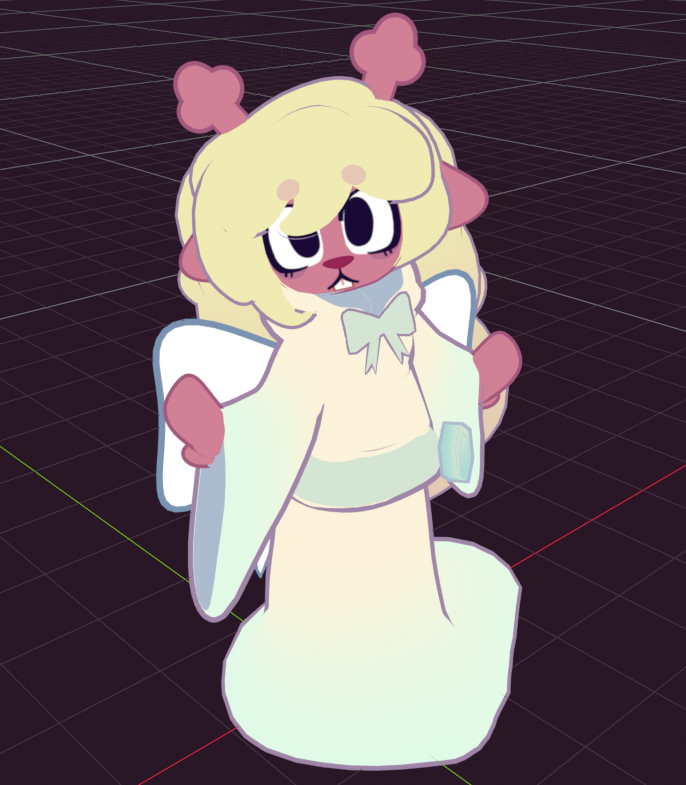 Goldlystar's tweet photo. i really like back big bows  on my designs can u tell
#deltarune https://t.co/m0HgRFeZWX