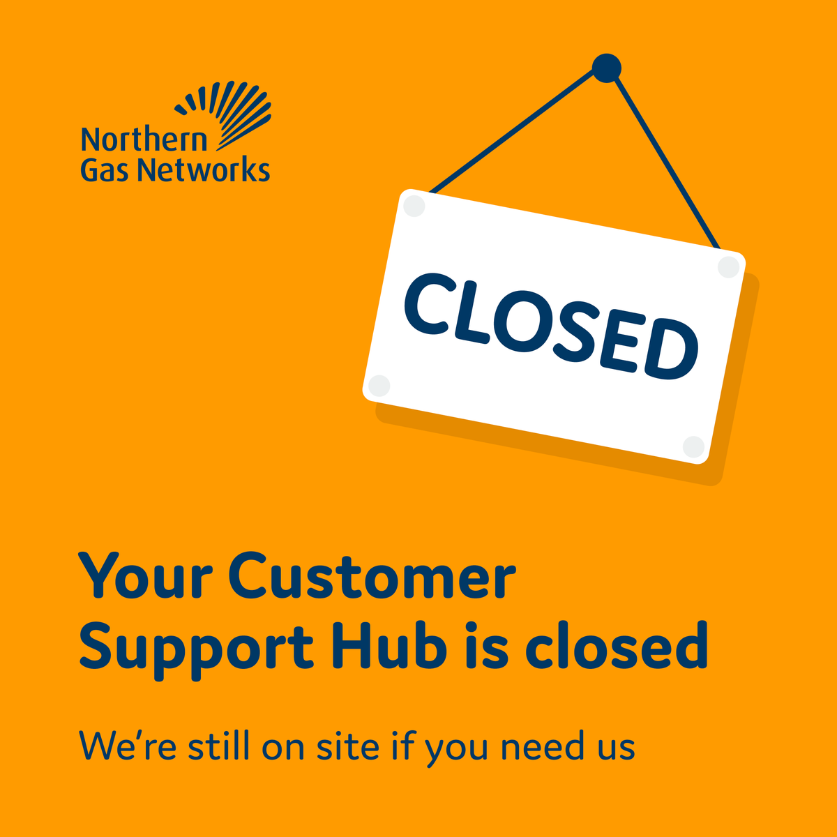 NGNgas's tweet photo. 📢 Loss of Gas Supply Update
📍 Pocklington, YO42

Our Customer Hub is now closed and will reopen at 8 am tomorrow.

👷‍♂️ Engineers will remain on site this evening.

For more information, tap on the link below 👇
https://t.co/DxtJAIAA2f https://t.co/W9D6Logpbw