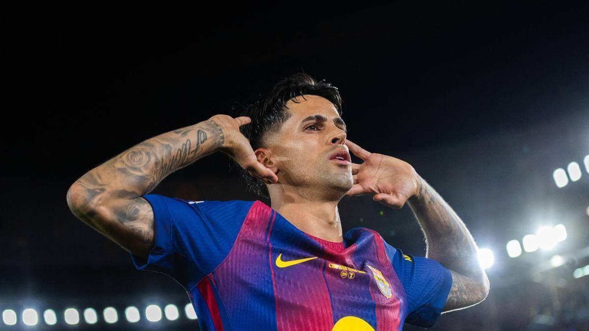 KoussaiZw's tweet photo. 🚨🔵🔴 Barcelona are confident to get green light for João Cancelo’s comeback and proceed with his return next week.

Cancelo, discussing contract termination at Al Hilal as Saudi sources reported — with Barça expecting him to arrive in few days. https://t.co/hTo74Qceoh
