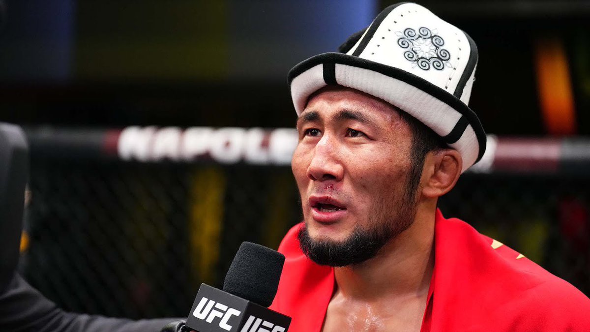 thefightbubble's tweet photo. If Orolbai has a million fans, I am one of them. 

If Orolbai has ten fans, I am one of them. 

If Orolbai has only one fan, that is me. 

If Orolbai has no fans, then that means I am dead.

#UFC330 https://t.co/TLmt5G27Rx