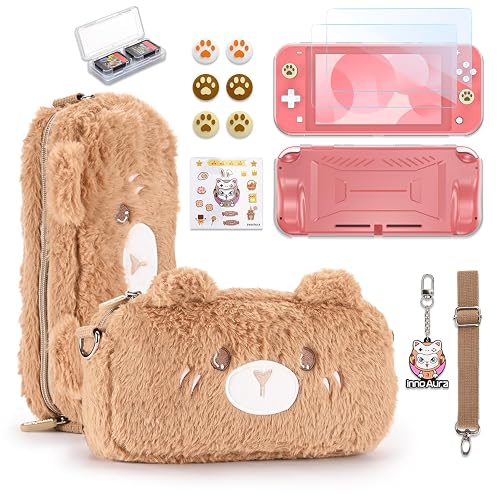milourgod's tweet photo. just got innoAura Switch Lite Case, 14-in-1 Accessories Bundle with Cute Carrying Case, Screen Protector, Thumb Caps (Brown Bear) - Switch Lite Brown Bear from The bestest boy <3 via throne, another one bites the dust~ 💸
https://t.co/5vMyjNl8ng https://t.co/1TXzbDz04U