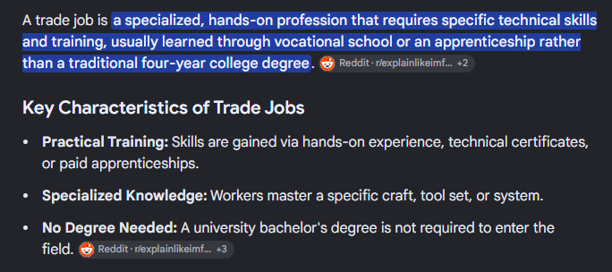 RF_CRUZ's tweet photo. this is really good, a trader is a person who works in physical jobs like plumbing, electrician, etc

how have we not sent it

https://t.co/htvsLalflP https://t.co/Gw0qWcUqhO