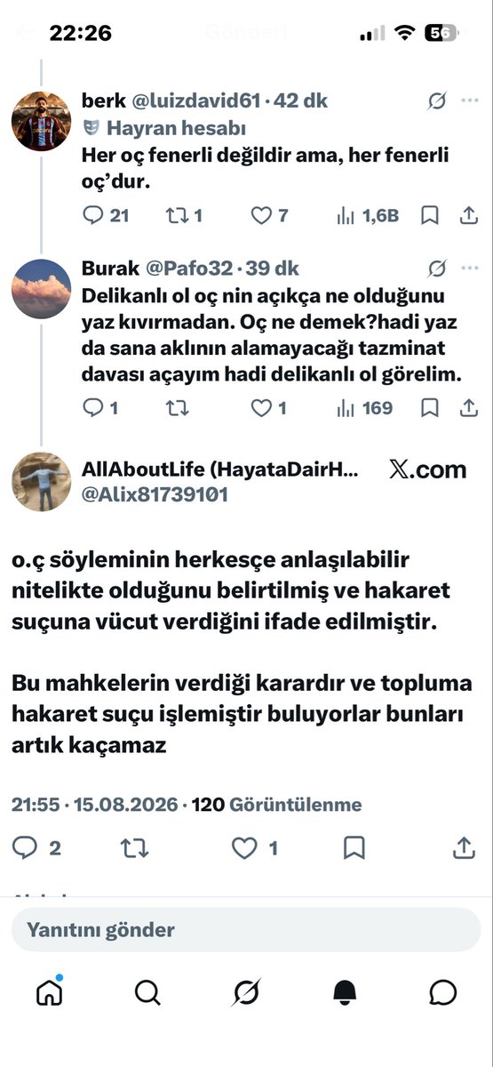 Pafo32's tweet photo. @HUFEDER1907 İlk tweet attığı adı @luizdavid61 di şikayetten sonra @s2ciniz61 değiştirdi,bütün Fenerbahçelilere küfür ediyor,şike ile suçluyor bununlada sizde ilgilenin lütfen bende ceza alması için ilgileniyorum https://t.co/yaPQ6Yk2pg