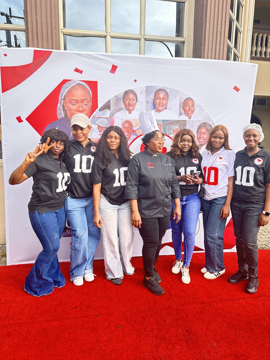 StydaC's tweet photo. Styda 10th anniversary was Lit! 
Do you know our 19th anniversary promo is still ongoing?
Send us a dm for more information 

 #bestculinaryschoolinnigeria #stydaculinaryis10 #stydais10 #stydaculinaryacademy #styda #warrichefschool #culinaryschoolinnigeria #warri https://t.co/tTAFnkjt6r