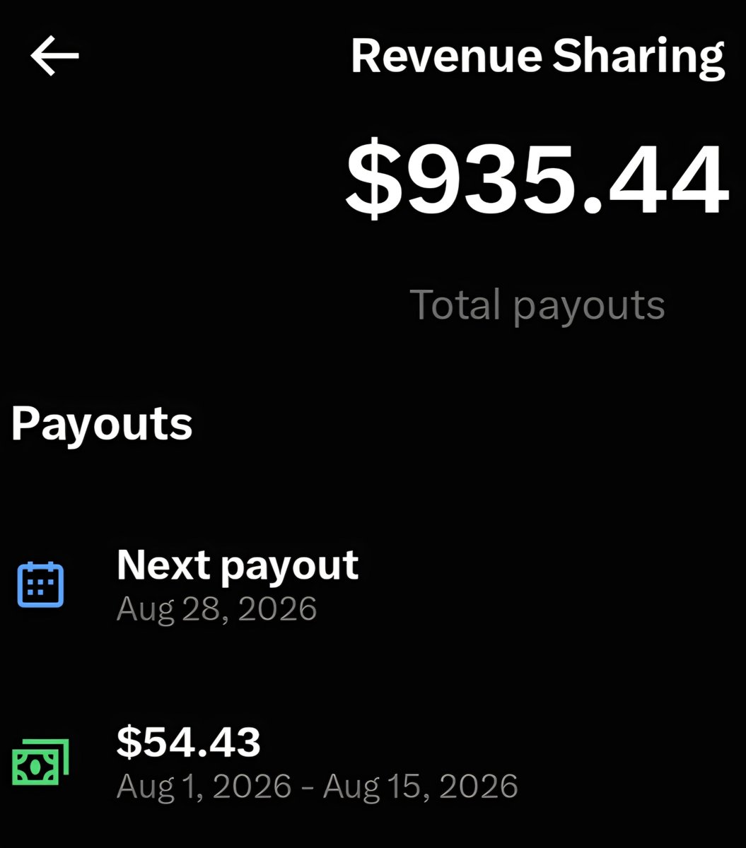 CaliApe_22's tweet photo. Got paid 🎉

Thank You @elonmusk 🫡

I've given it all away since monetized. ($881.01)

If you can truly use this $54.43 hmu in the comments below.

My kid will pick a winner within 24 hours.

Seems like the right person always wins. Let's keep it going!

Happy Weekend! 🙏 https://t.co/fApo3FwyW7