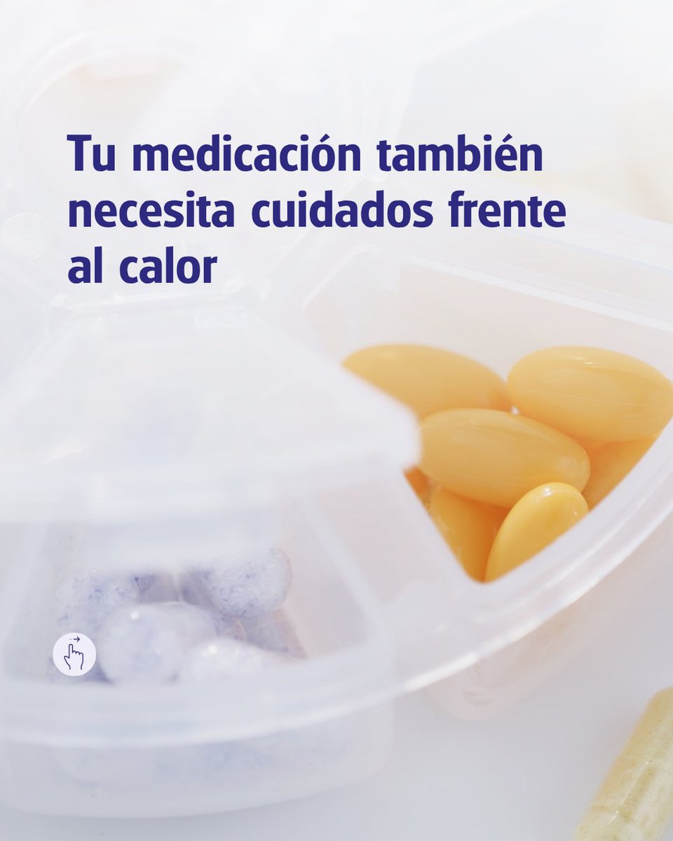 HMStaTrinidad's tweet photo. En verano, presta especial atención a la conservación de tus medicamentos, sobre todo si viajas o están expuestos al calor.

Revisa el prospecto, respeta la temperatura indicada y evita dejarlos en el coche al sol.

#VeranoConSalud #Medicamentos #Calor #HMHospitales https://t.co/6HQUI2XbVc