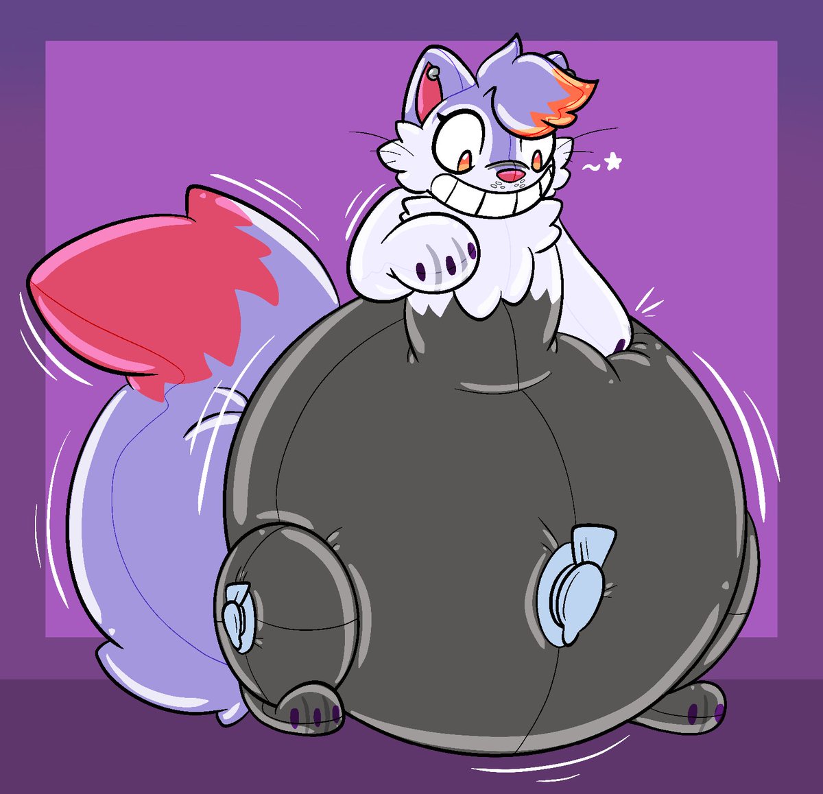 DizzyDreadful's tweet photo. Finished Comm. For:
@VexaPaws
#tf #transfur #transformation #monobutt #pooltoy #permagrin #permasmile https://t.co/GCFR8Oi2SU