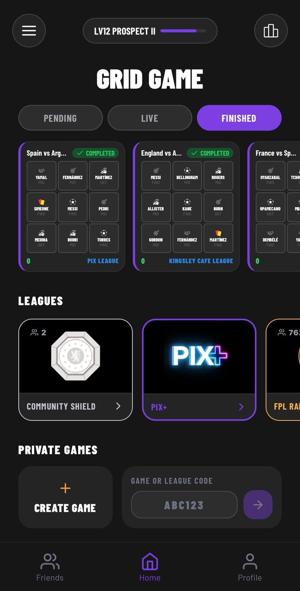 mysportspix_'s tweet photo. GRID GAME will make its matchday debut in tomorrow’s Community Shield! 🟣 ⚽️
Build your 3×3 grid of 9 player-action predictions and watch every pick unfold live. 👀
GET LOCKED IN NOW🔒️ ➡️ https://t.co/5STYmf6i1M
#MySportsPix #GridGame https://t.co/tkRmn6zskd