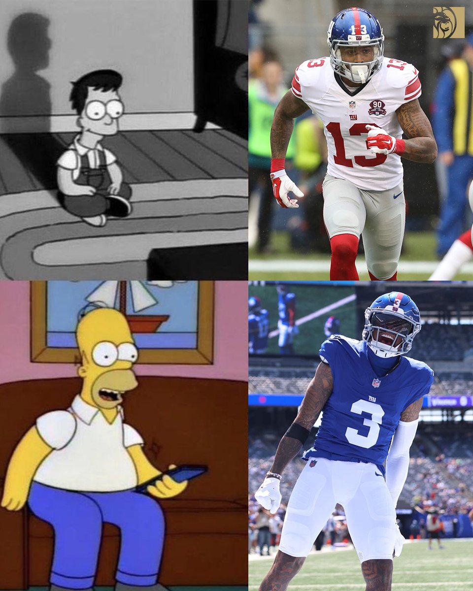 BetMGM's tweet photo. Odell being back with the Giants just feels right https://t.co/MjsvDrdroO