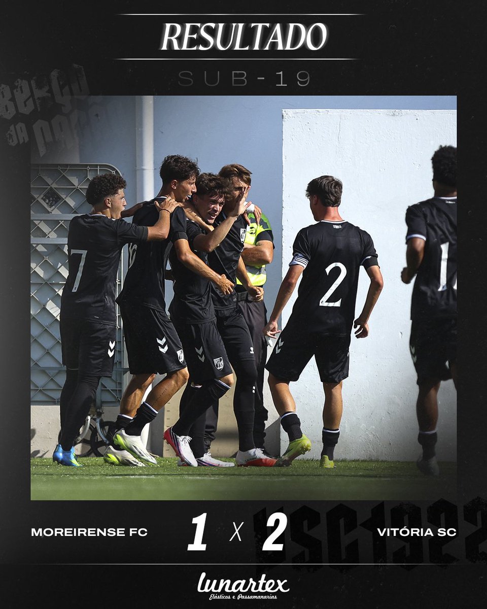VitoriaSC1922's tweet photo. Um bom começo 💪 Os nossos #Sub19VSC conquistaram o segundo triunfo consecutivo no dérbi do concelho.
⚽️ Gonçalo Peixoto e Igor Cabral
#MFCVSC https://t.co/hmB2LIDsME
