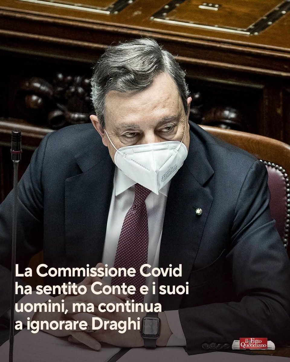 itsmeback_'s tweet photo. LA COMMISSIONE COVID E GLI UNTOUCHABLES.

- Prof. Avv. Augusto Sinagra
(@SinagraAugusto)

Mario Draghi notoriamente è uomo della Goldman Sachs dove ora lavora il figlio ovviamente perché è bravissimo.
La figlia viceversa lavora nel comparto di Big Pharma. Bravissima anche lei.
Il bancario Mario Draghi si laureò con il Prof. Federico Caffè discutendo una tesi di laurea sulla inattuabilità di una moneta unica nell’Unione europea (allora Comunità europea). Questo sosteneva il bancario Mario Draghi.
La contraddizione, non potendo essere coerenza, è solamente basso calcolo di convenienza.
Il famoso bancario fu tra i partecipanti alla ignobile riunione sul Panfilo reale inglese “Britannia”, in compagnia di altri illustri liquidatori dell’industria e dell’economia italiana.
Alla riunione dettero il meglio anche Azeglio Ciampi, Romano Prodi e il finto comico Beppe Grillo.
Saltando le ulteriori gesta di questo individuo come Capo di un governo tecnico che godeva della finta opposizione di Nostra Signora della Garbatella e del suo mentore Mattarella Sergio figlio di Bernardo e nipote di Antonino, è lo stesso che in occasione della finta pandemia Covid ammonì in televisione mostrando il suo volto che tutto ha meno che di rassicurante: “Non ti vaccini, ti contagi, ti ammali e muori”.
A parte i gravi risvolti iettatori, domando alla Commissione parlamentare d’inchiesta Covid, come mai non dispone l’audizione di questo soggetto solamente per chiedergli su quali basi e conoscenze scientifiche si azzardò a fare quella dichiarazione che lo ha reso oggettivamente corresponsabile della morte di tante persone.
Forse perché Mattarella Sergio non gradisce?