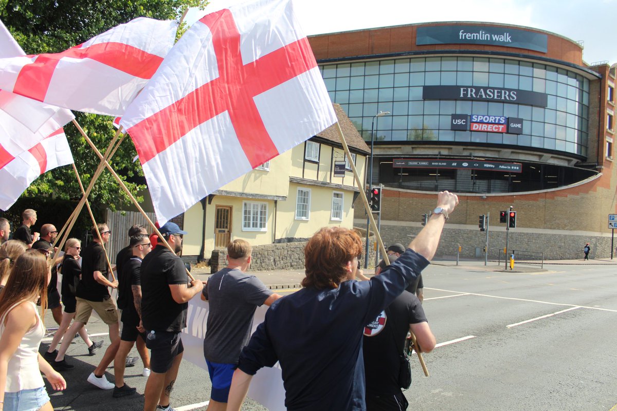 LouiMPH's tweet photo. Great day 

Everyone needs to get out there and fight for their position 

Thank you to kent national movement for putting this on, great lads and real patriots 

Hail victory ⚡️⚡️ https://t.co/EsAa7d6fHw