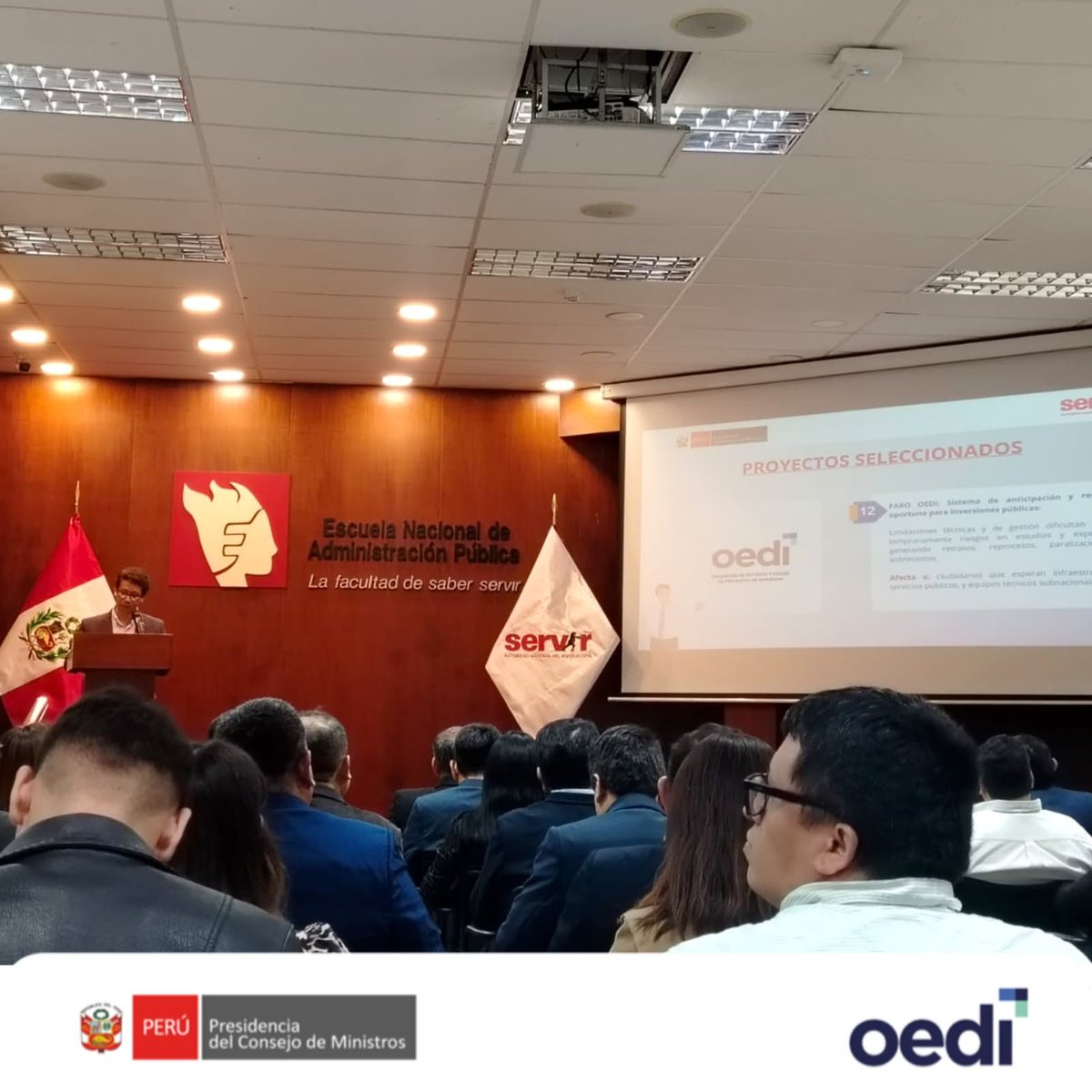 oediperu's tweet photo. 📢 FARO OEDI es seleccionada por SERVIR como una estrategia de innovación pública 💡 

#FAROOEDI #OEDI #SERVIR #InnovaciónPública #InversiónPública https://t.co/g8WuEGP8k9