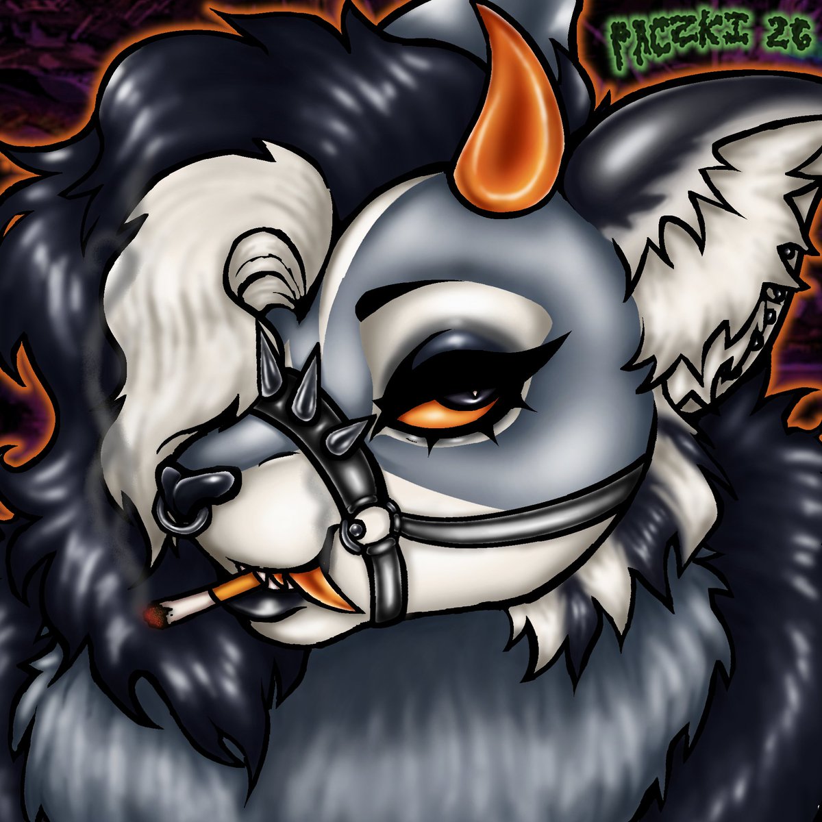 _paczkii_'s tweet photo. Commission I finished today + variant.. 

(Character belongs to jonatanleandoer95 on IG) https://t.co/EHkxMTOv2U