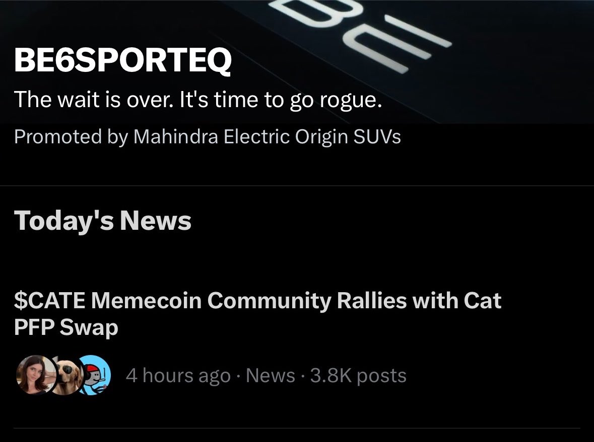 gsksolana's tweet photo. memecoins are kinda back and ngl it feels different this time. The $CATE community actually seem locked in. The trading culture is soon going to be about believing in something, not just flipping charts. 

Still early.

$CATE will flip the $DOGE https://t.co/gPSdGoqDTx