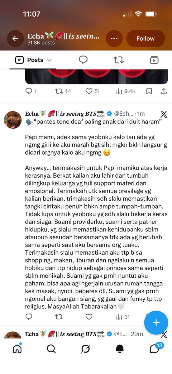 yukich0nky's tweet photo. @epiphanyjeen @alaninee_ oh pantes.. ini jg tadi aku smpt ss sblm di takedown. dari semua orang yang kritik dia, fokusnya ke yang bagian ini doang, apa maksudnya biar sekalian flexing gitu kali ya? bingung bgt malah blunder -_- https://t.co/Rdisg2eNyK