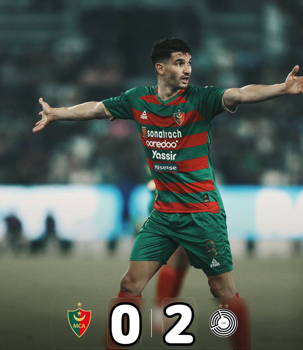 mcalgerfans's tweet photo. 🔚 | نهاية المباراة
🤝 | السد القطري 2️⃣ - مولودية الجزائر 0️⃣ https://t.co/W9y157gyBH