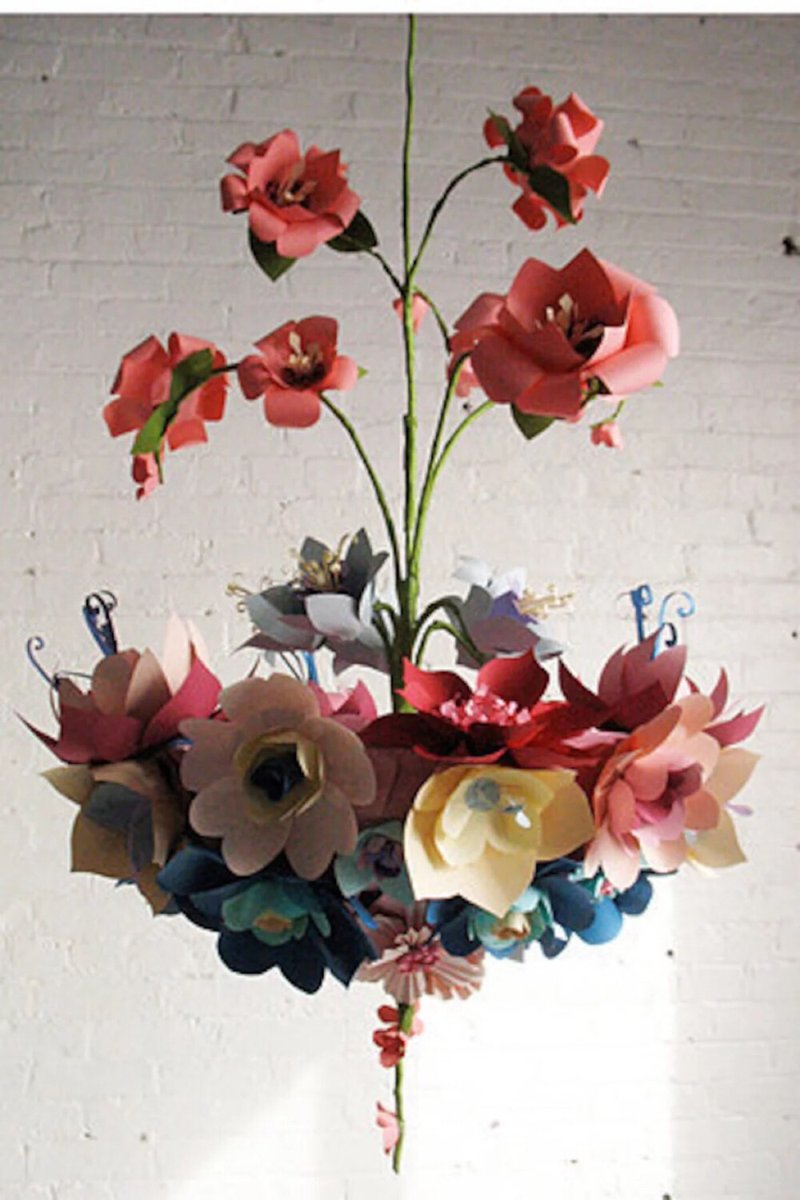 4U_ForYou36's tweet photo. DIY paper flower wall decor in 10 mins! Perfect for sprucing up your dorm or bedroom.  #CraftIdeas， https://t.co/UT1E7j2tBz