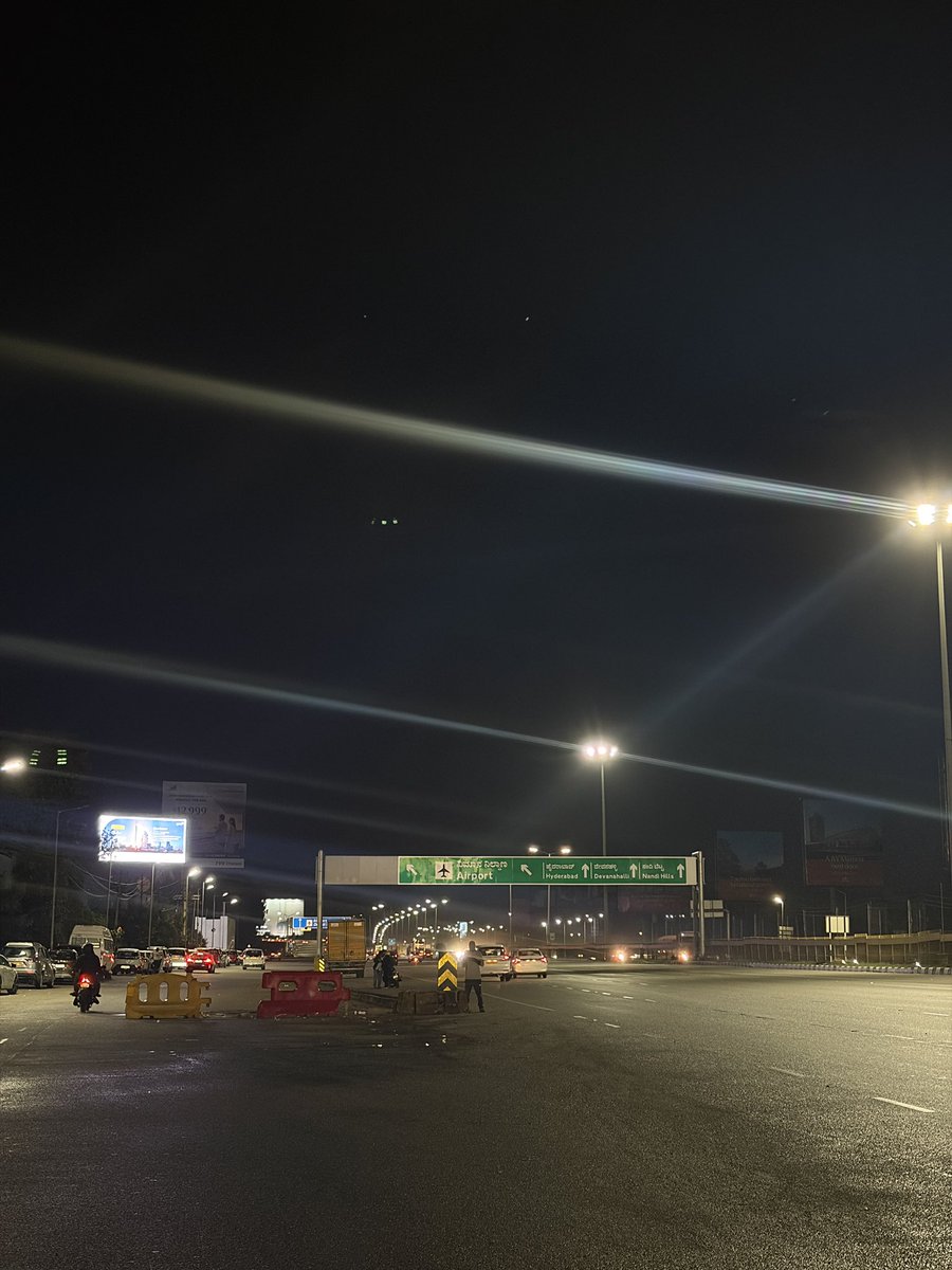 cookedhiru's tweet photo. Just drove 40kms one way on a 2 wheeler to chill at blr airport. Is this a fun impulsive decision or not idk https://t.co/NhRRo9FKqm