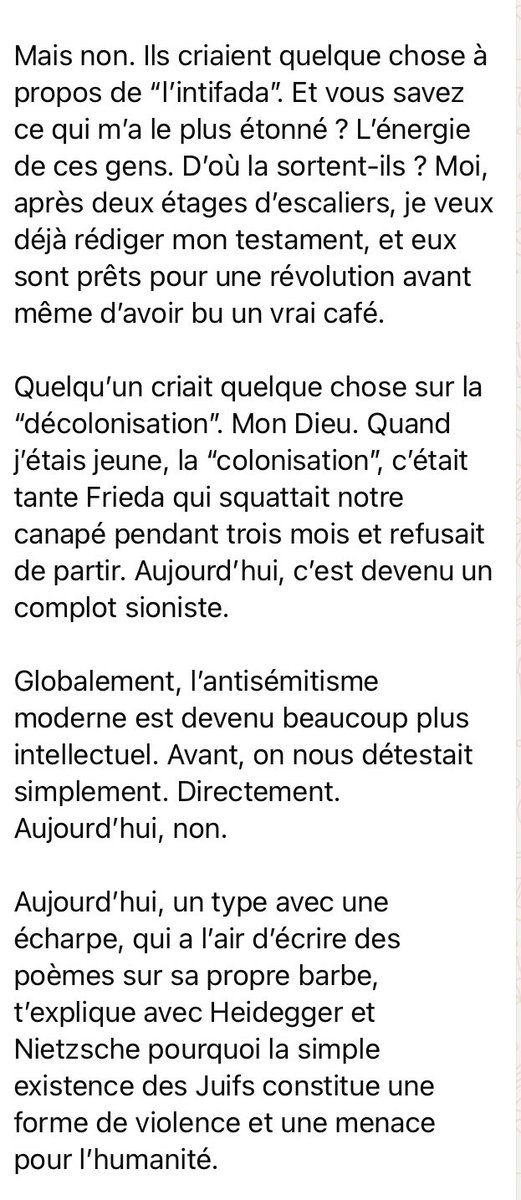 GaranceLBRT's tweet photo. Magnifique Woody Allen sur la haine des juifs aujourd’hui…. https://t.co/rxGDsbVXLO