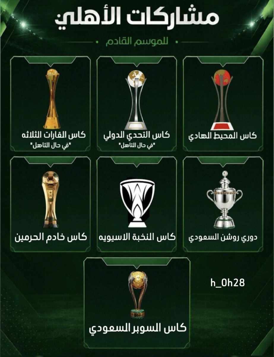 xoia_7's tweet photo. اهم احتياجات الاهلي الحاليه محور سوبر بديل لكيسيه الاهلي أمامه مشاركات قاريه😁🟢

ومتبقي على مباراة أوكلاند 11 يوم فقط وحتى الان الاهلي بلا محور ويعاني جدا في الفتره الحاليه 

(القطعه الناقصه في الاهلي محور سوبر)

#انقذوا_الاهلي_بمحور_سوبر https://t.co/ZT2Ar7xSDj