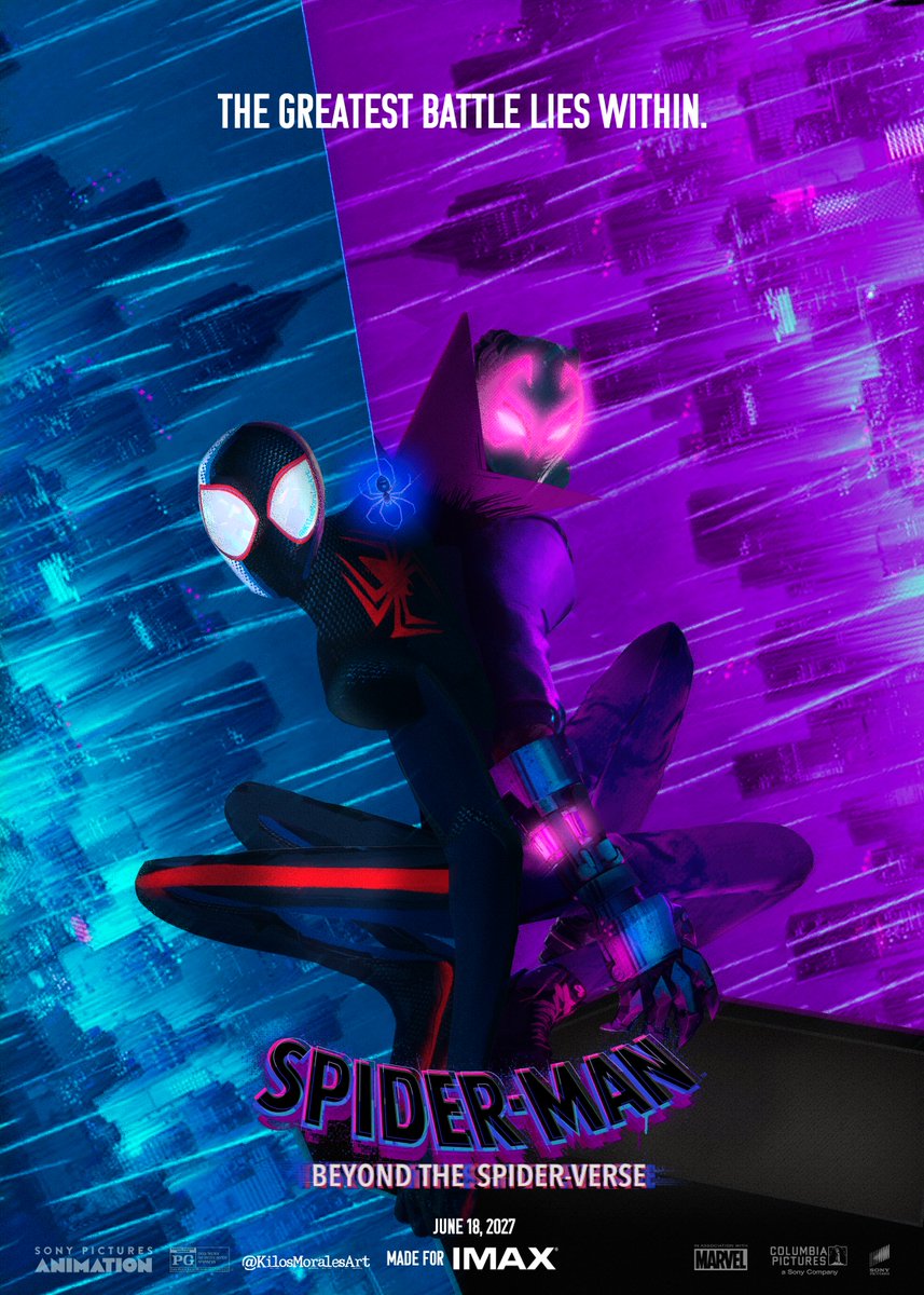 KilosMoralesArt's tweet photo. #SpidermanBeyondTheSpiderverse https://t.co/5EepSd30mY