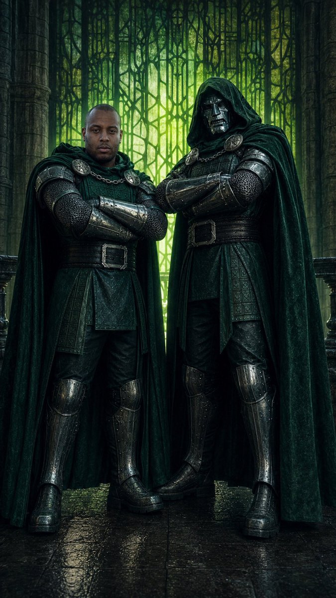 StephenEAnthony's tweet photo. Team DOOM. 💚💚🤘😤

#doomsday #drdoom #latveria #avengersdoomsday 
#architects 🤘🎸 https://t.co/JymfbNNV1b