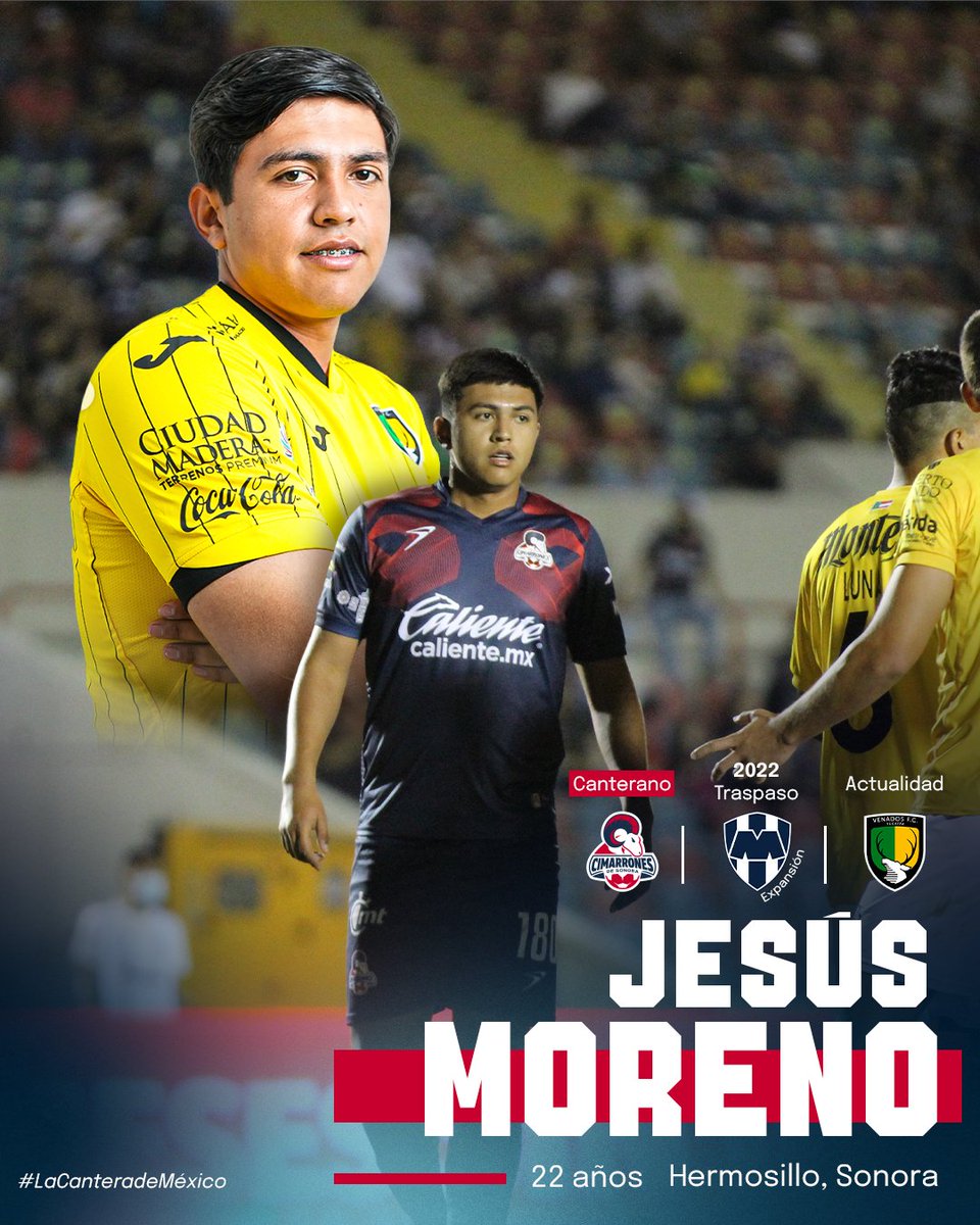 CimarronesFC's tweet photo. El camino que comenzó aquí 🐏🏟️

Ellos también son canteranos y siguen trabajando día a día para llegar a lo más alto 💪⚽️

#lacanterademexico #futbolmexicano #Sonora https://t.co/N4aOMmRTNn
